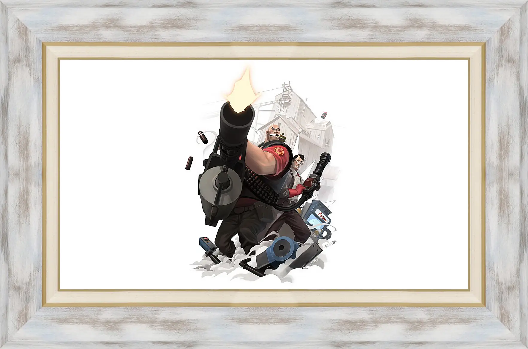 Картина в раме - Team Fortress 2
