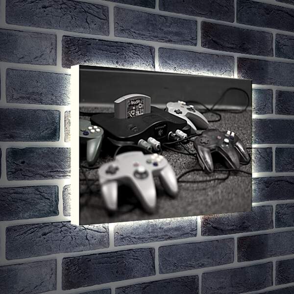 Лайтбокс световая панель - Nintendo 64
