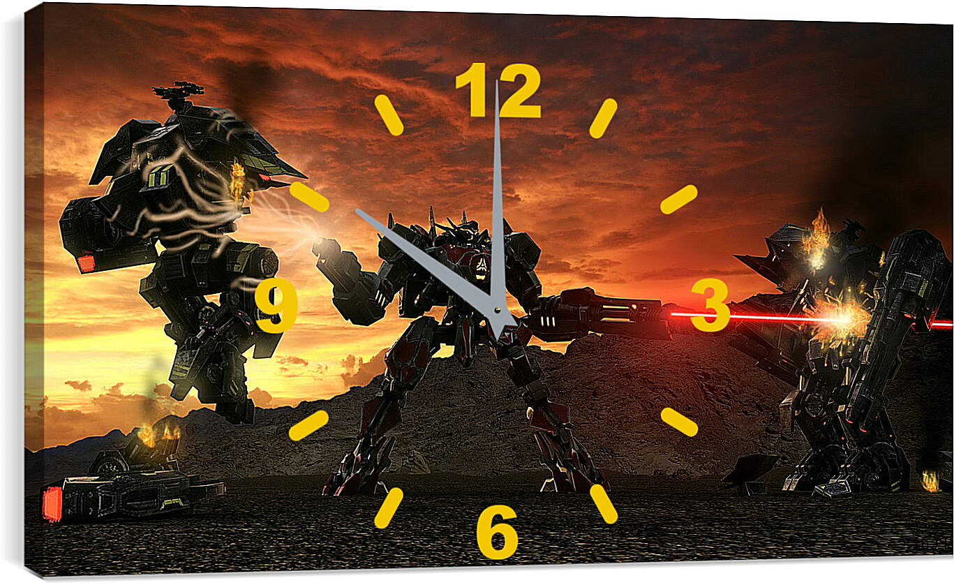 Часы картина - Supreme Commander 2
