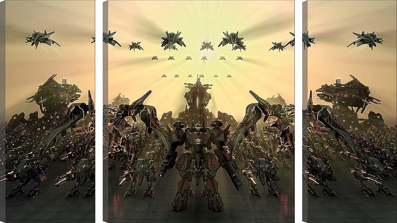 Модульная картина - Supreme Commander 2
