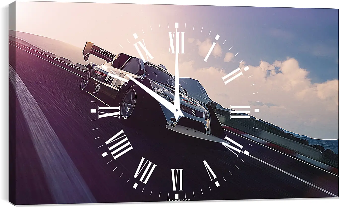 Часы картина - Gran Turismo 6

