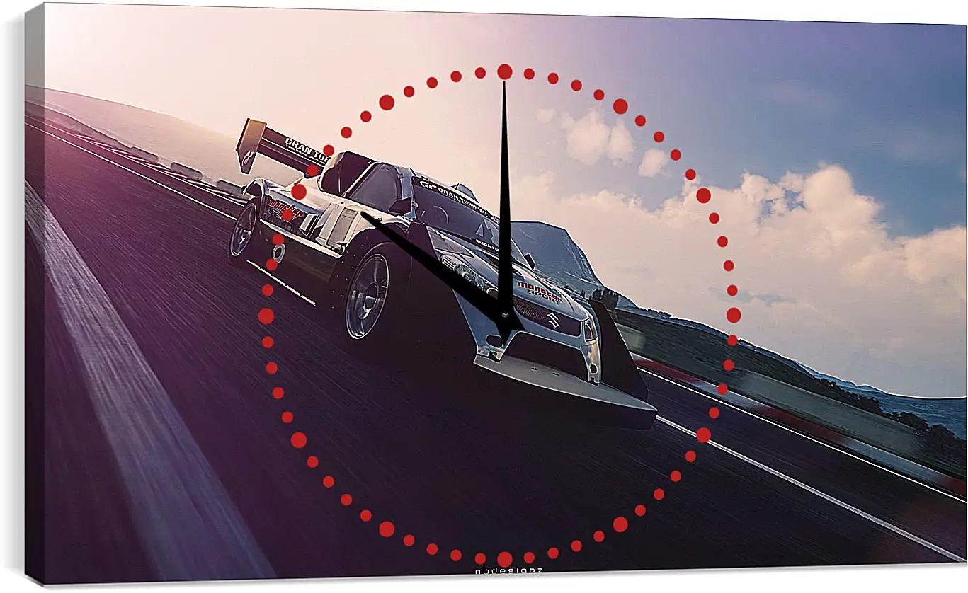 Часы картина - Gran Turismo 6
