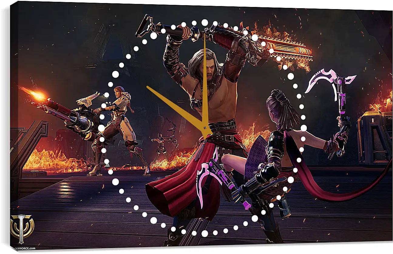 Часы картина - Skyforge
