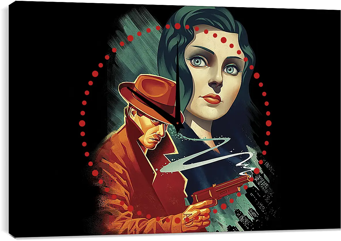 Часы картина - BioShock Infinite: Burial At Sea
