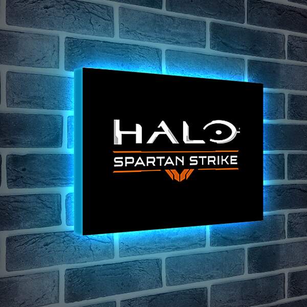 Лайтбокс световая панель - Halo: Spartan Strike