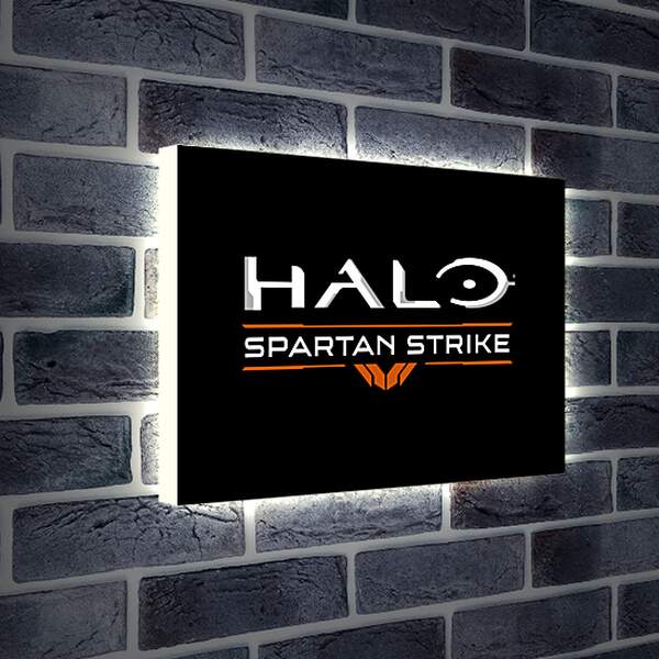 Лайтбокс световая панель - Halo: Spartan Strike