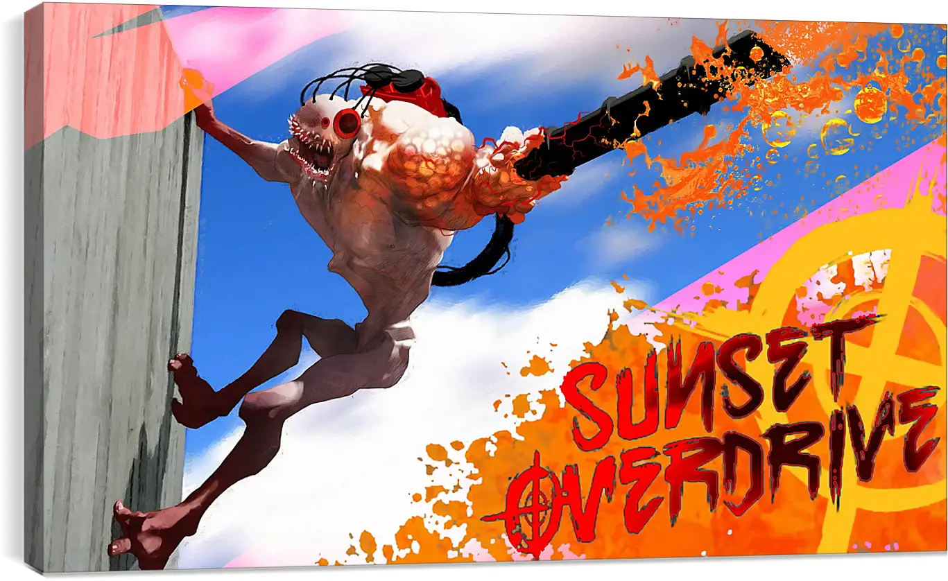 Постер и плакат - Sunset Overdrive
