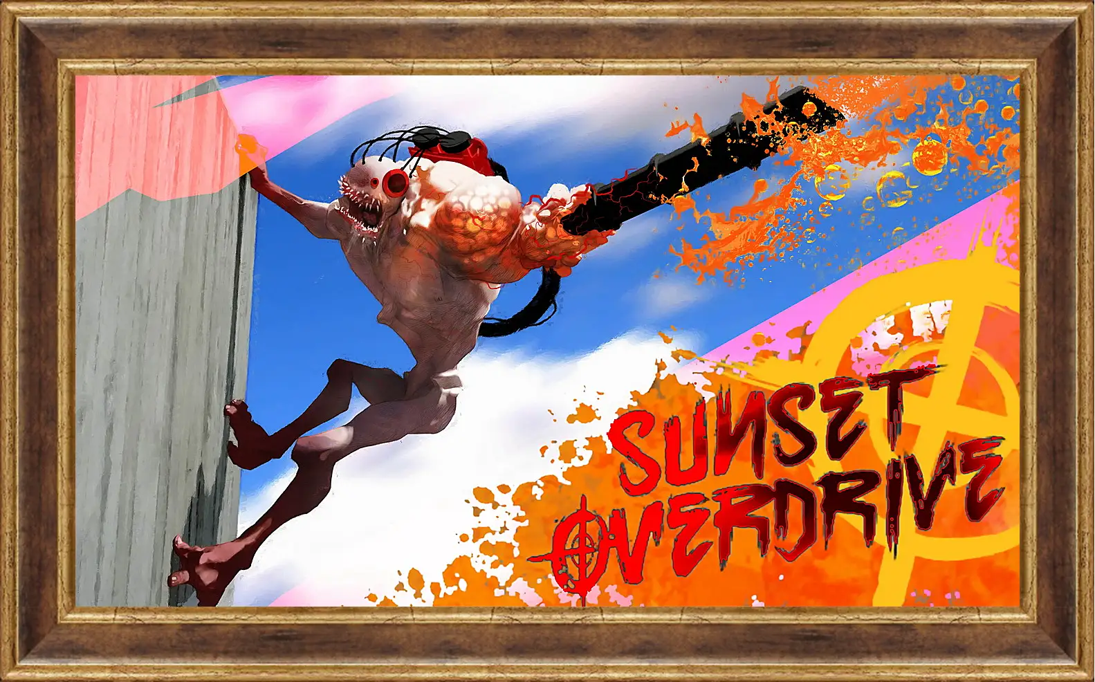 Картина в раме - Sunset Overdrive
