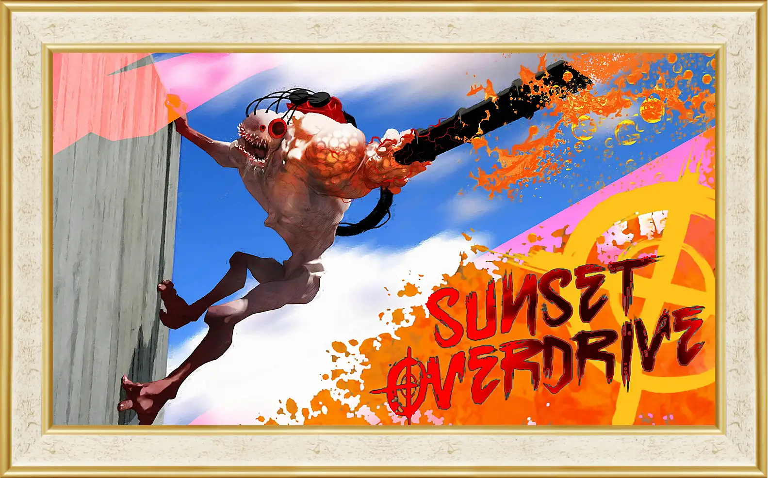 Картина в раме - Sunset Overdrive
