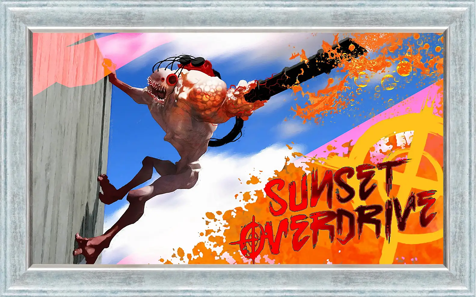 Картина в раме - Sunset Overdrive
