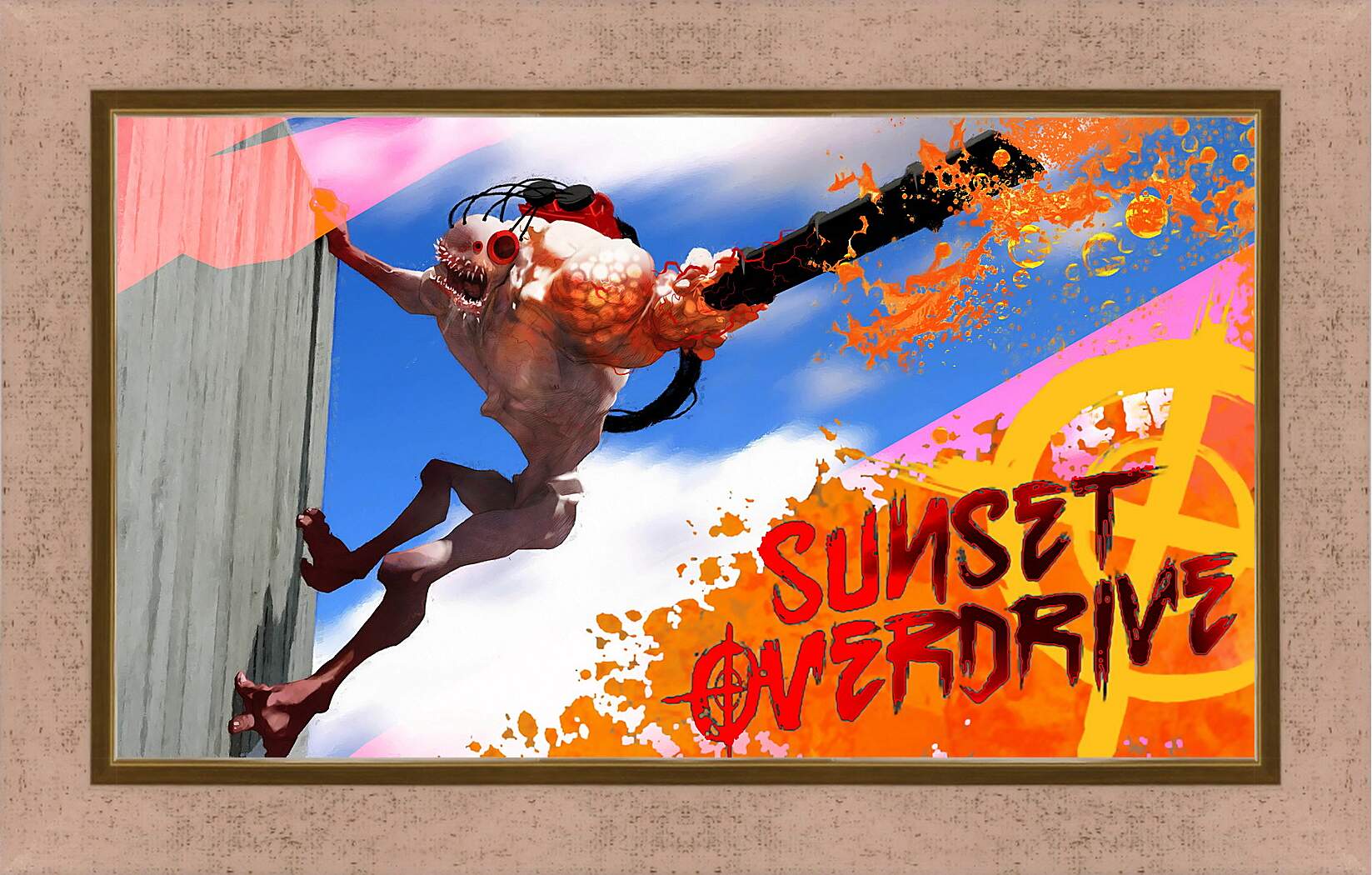 Картина в раме - Sunset Overdrive
