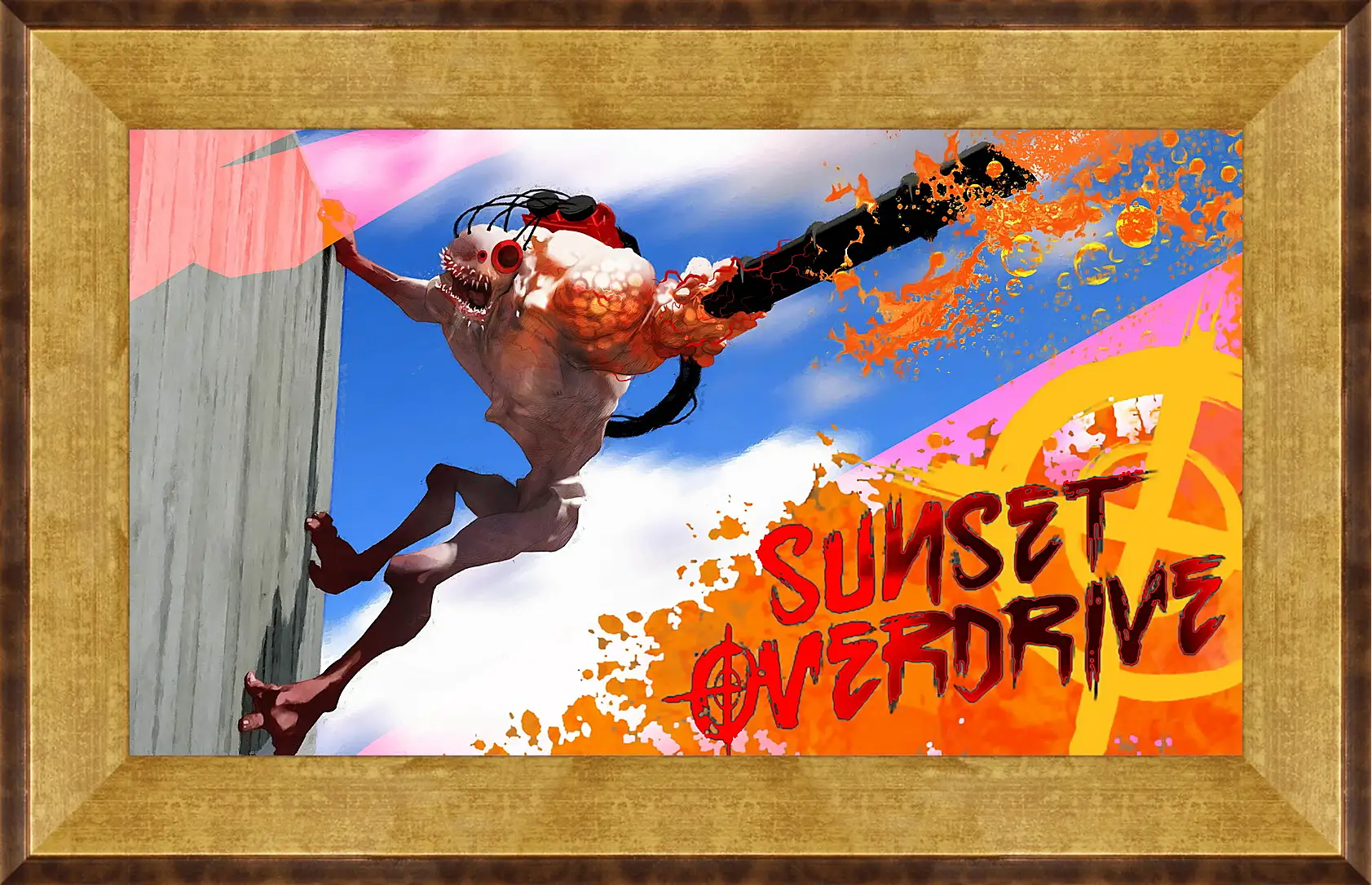 Картина в раме - Sunset Overdrive
