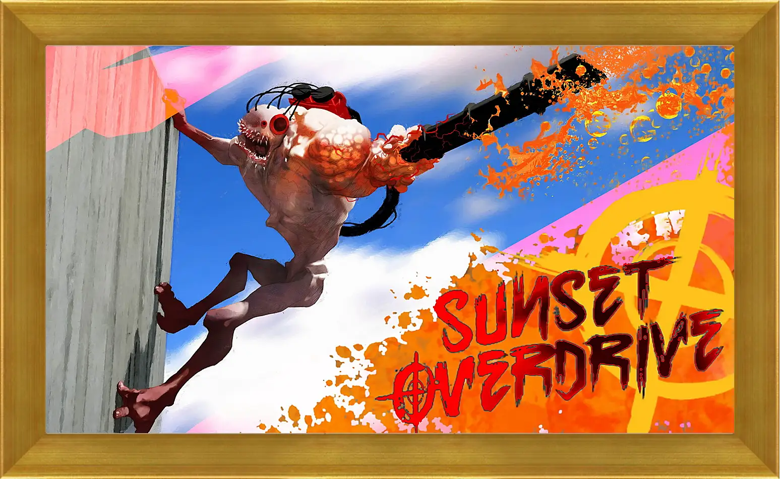 Картина в раме - Sunset Overdrive
