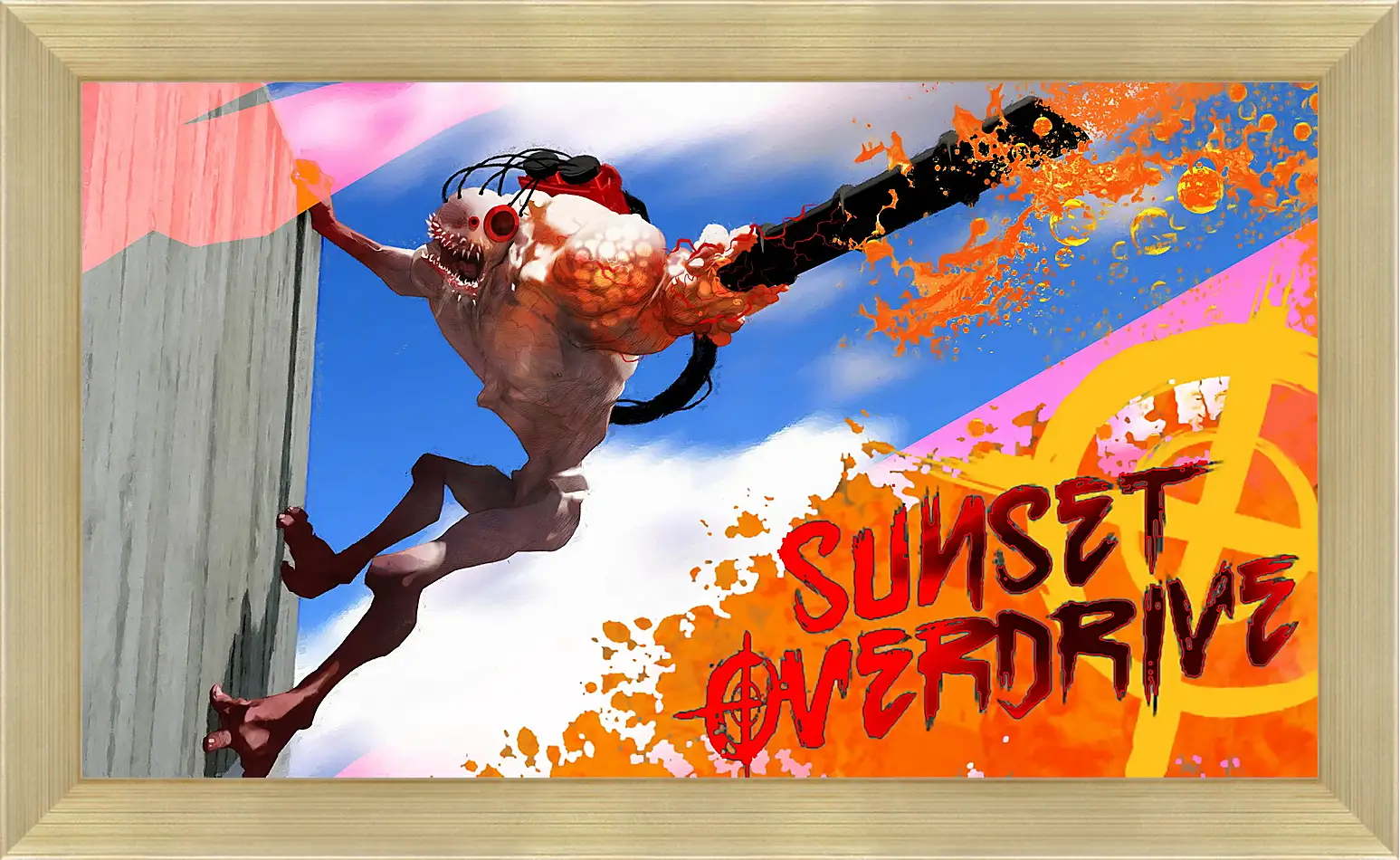 Картина в раме - Sunset Overdrive
