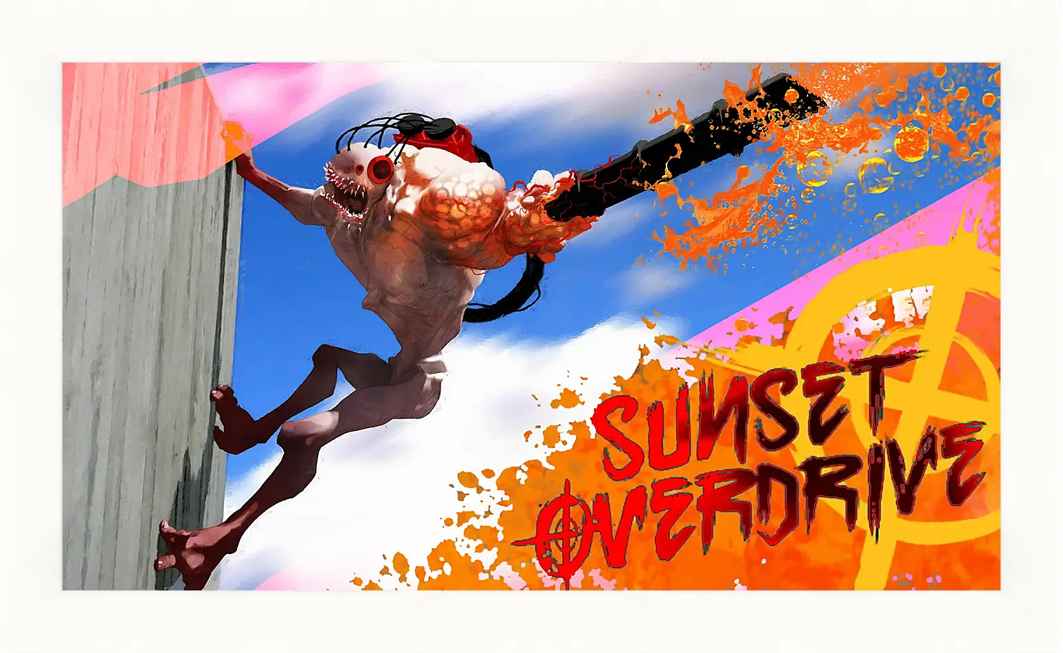 Картина в раме - Sunset Overdrive
