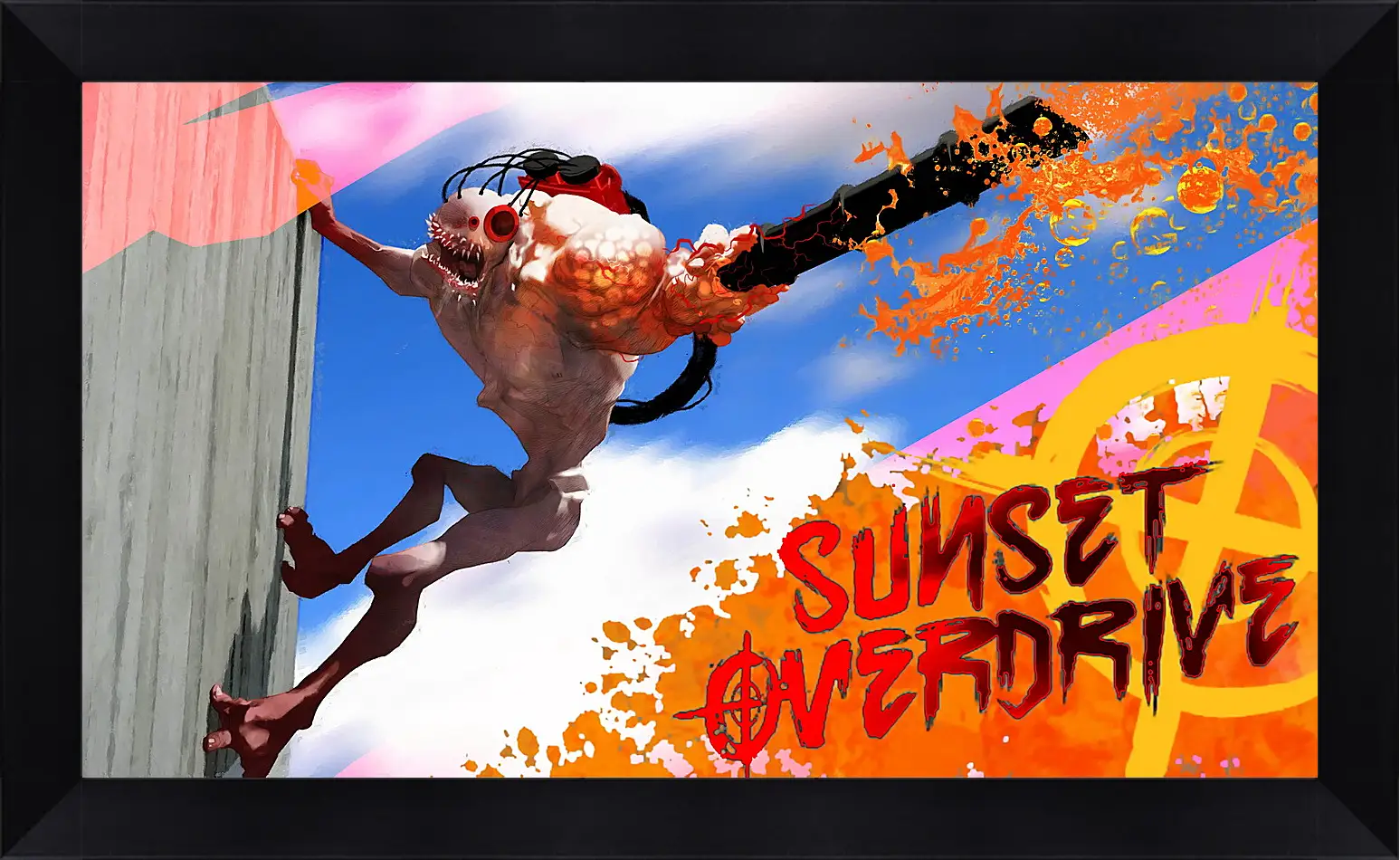 Картина в раме - Sunset Overdrive
