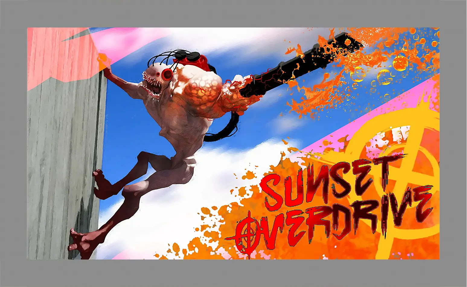 Картина в раме - Sunset Overdrive
