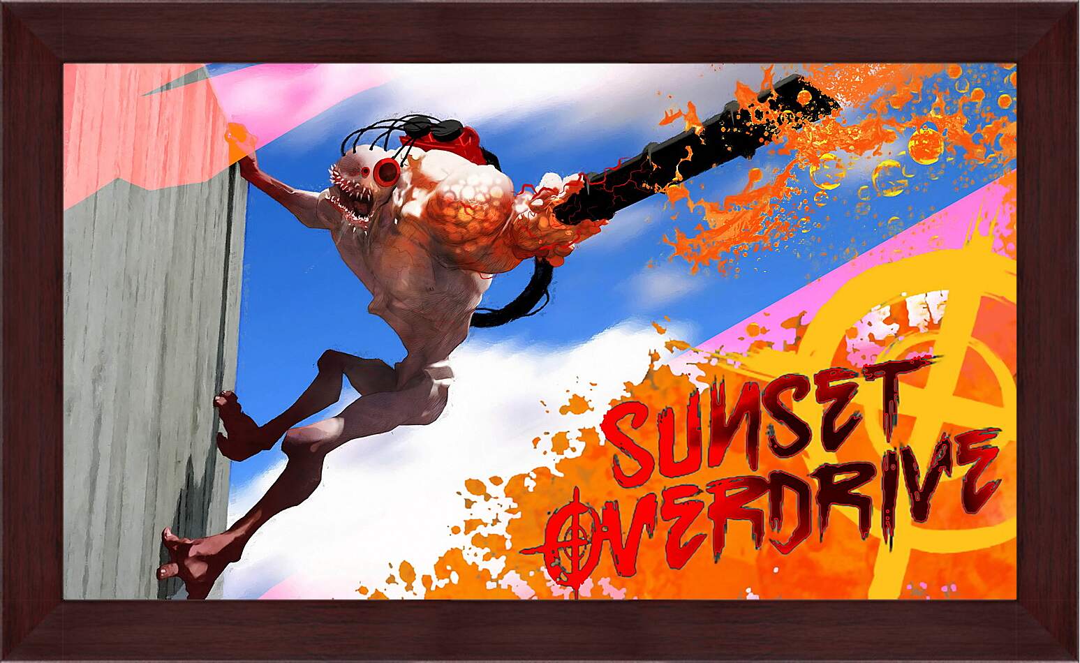 Картина в раме - Sunset Overdrive
