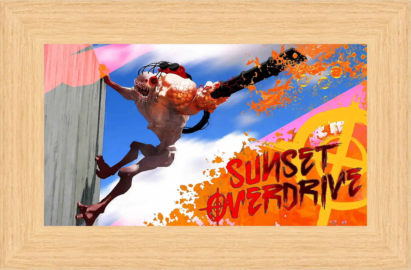 Картина в раме - Sunset Overdrive
