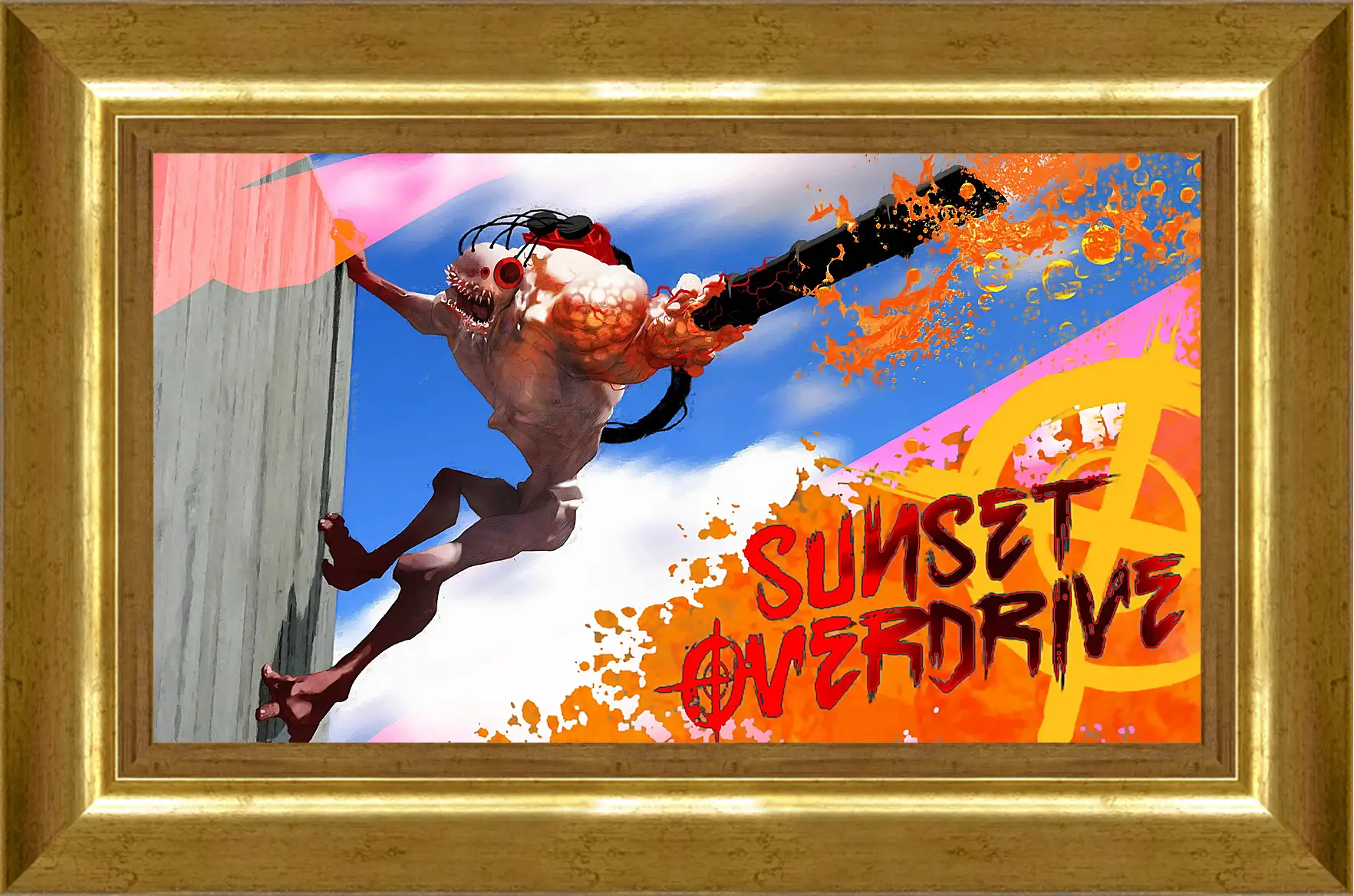 Картина в раме - Sunset Overdrive
