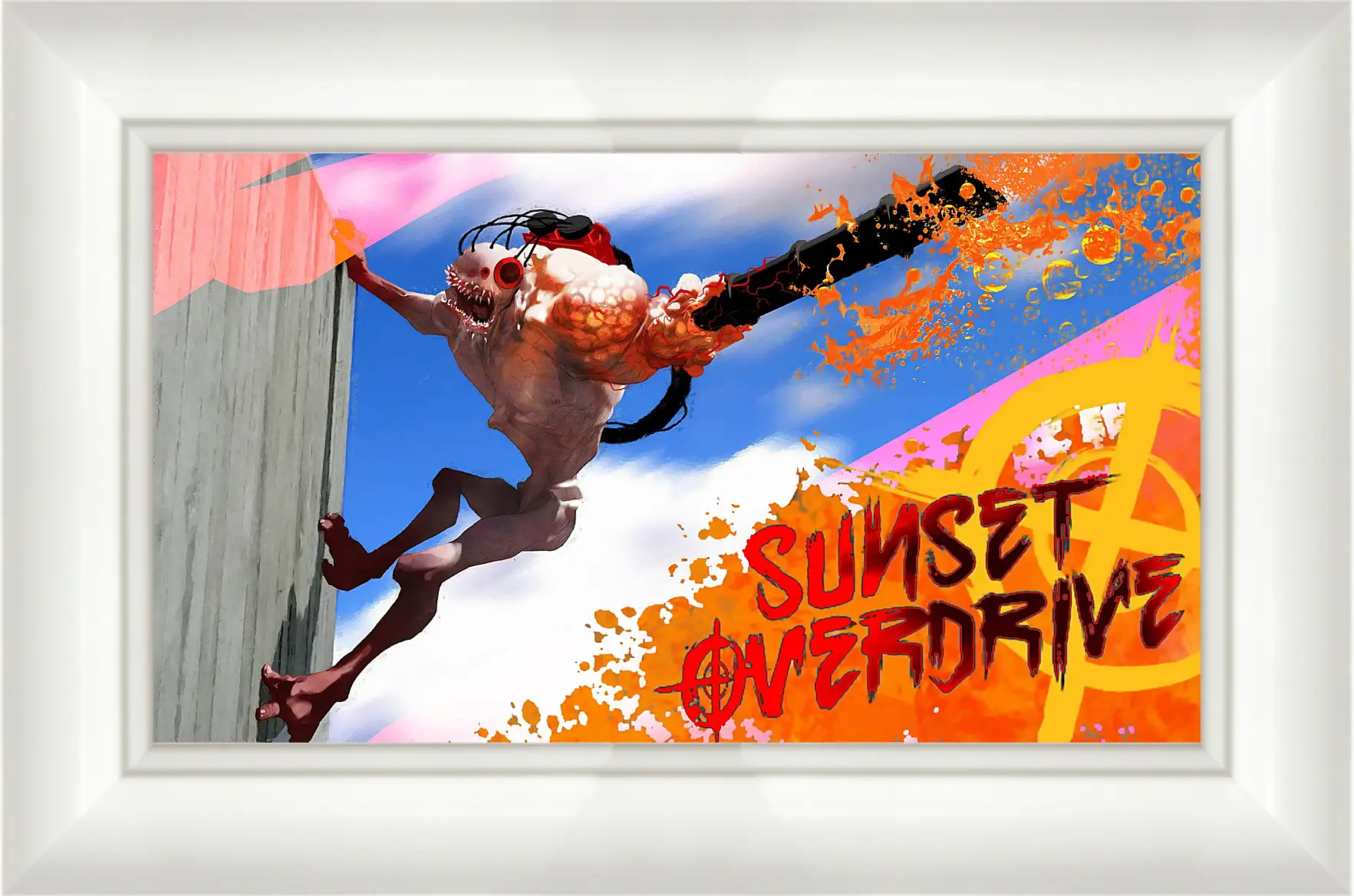 Картина в раме - Sunset Overdrive
