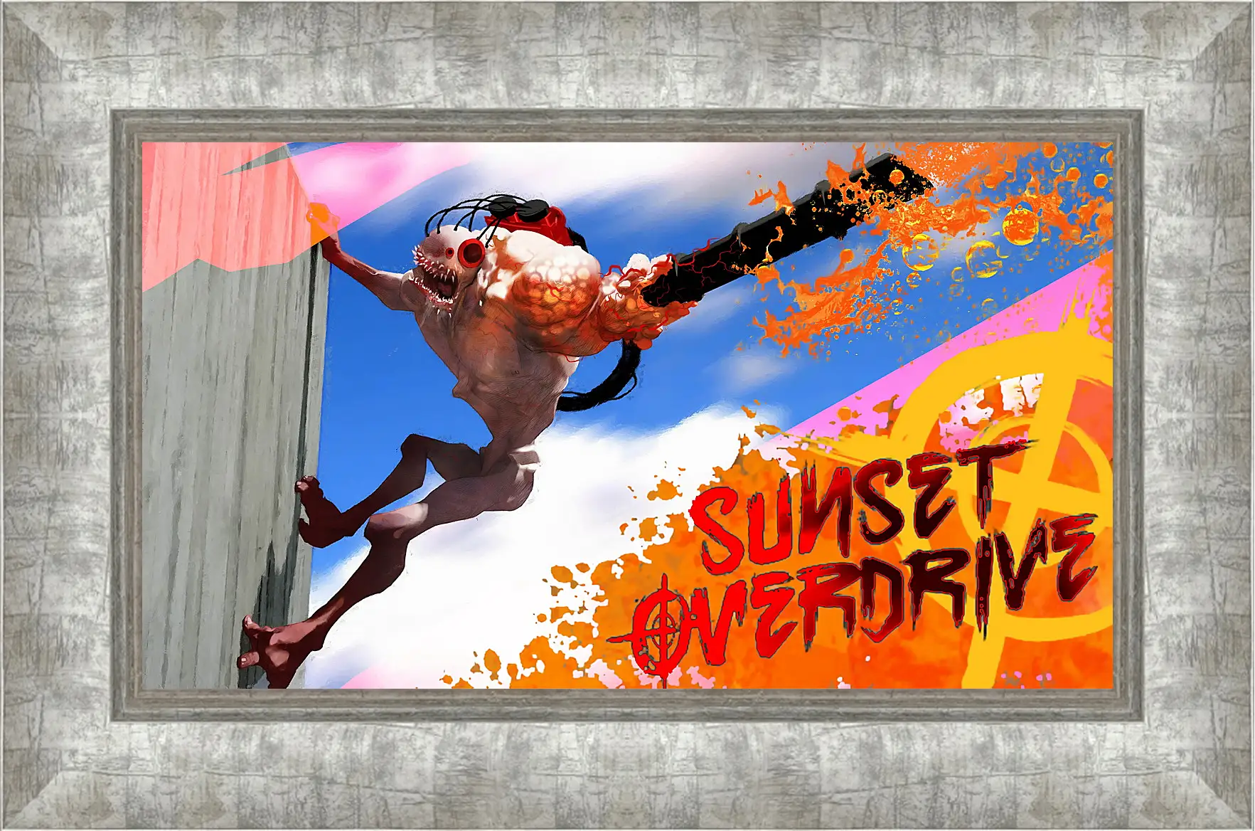 Картина в раме - Sunset Overdrive
