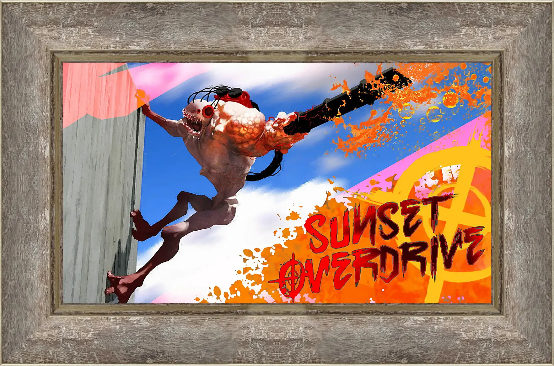 Картина в раме - Sunset Overdrive
