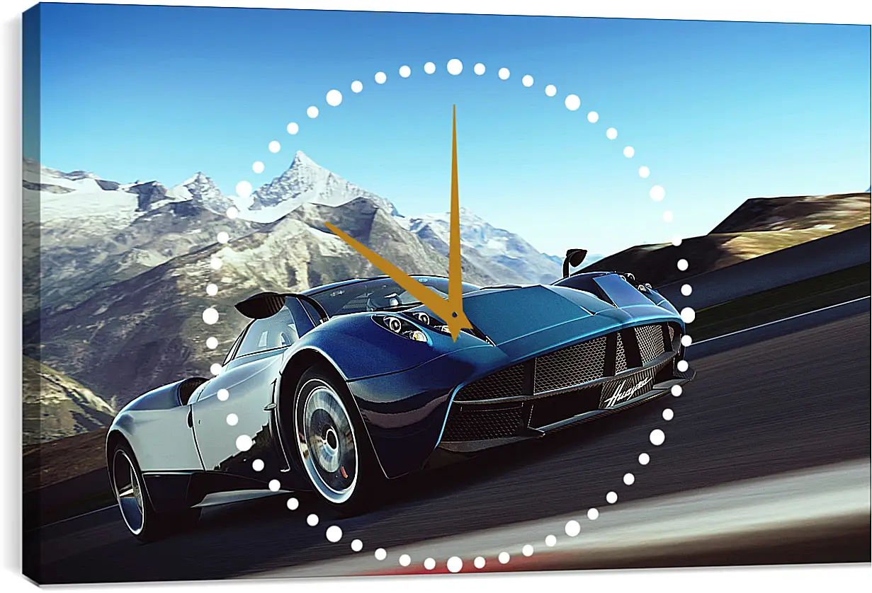 Часы картина - Gran Turismo 6
