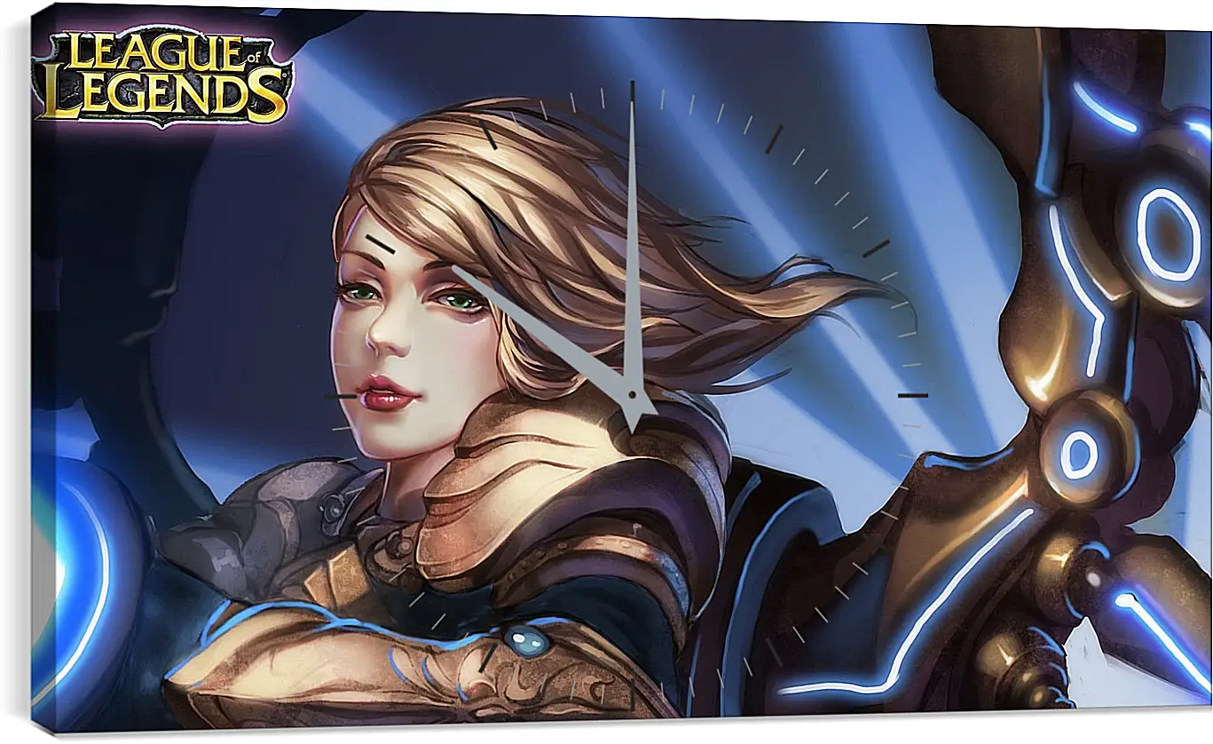 Часы картина - League Of Legends

