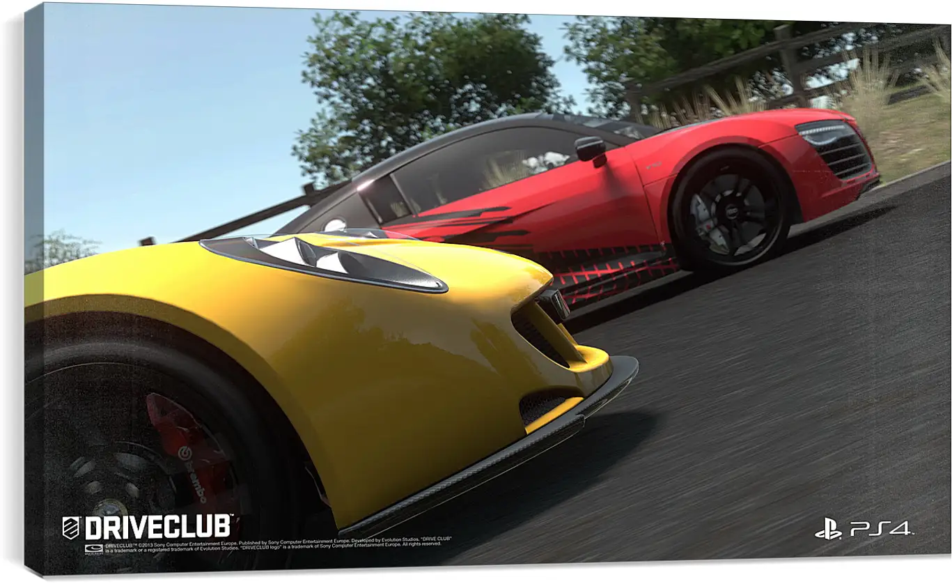 Постер и плакат - Driveclub
