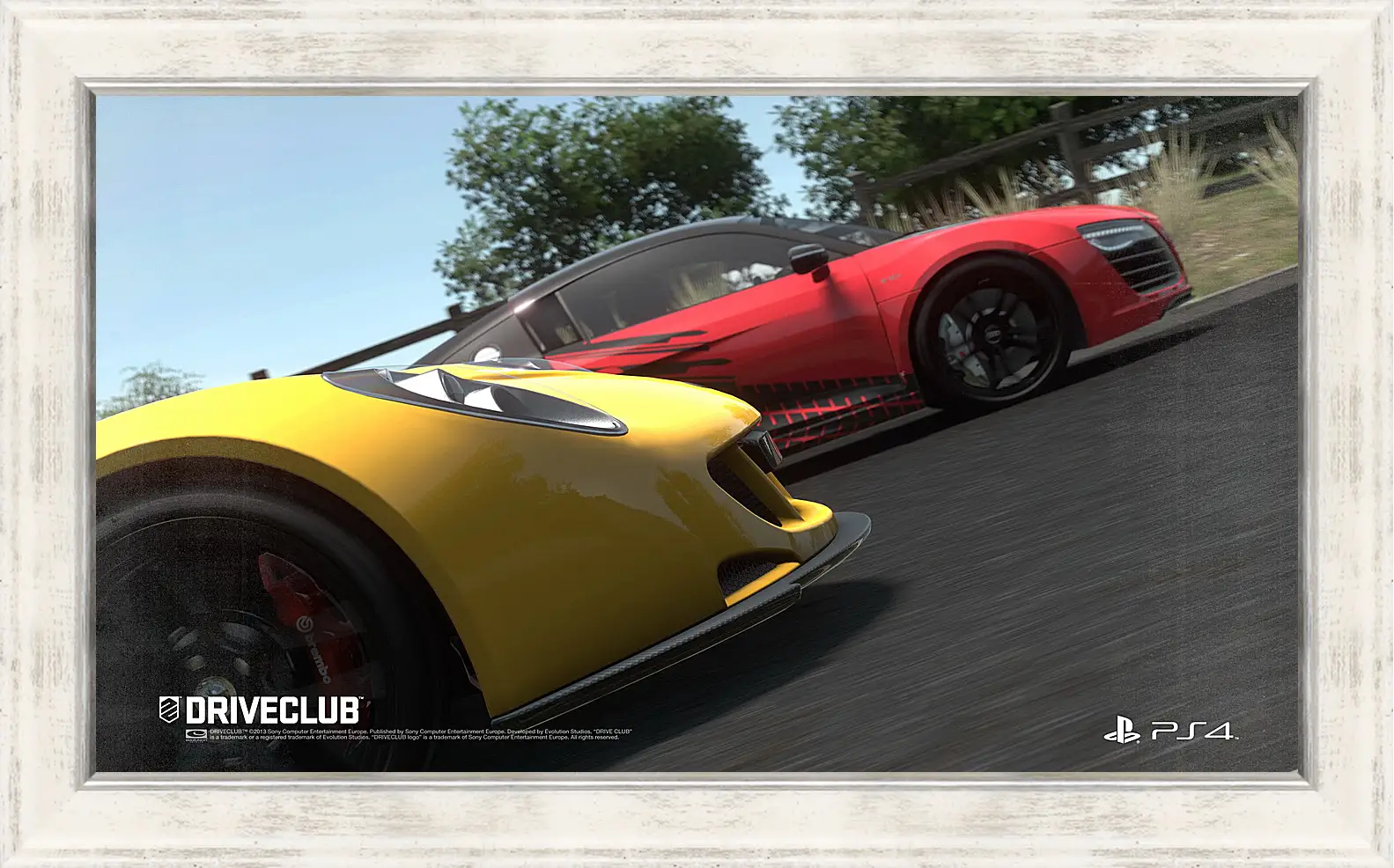 Картина в раме - Driveclub
