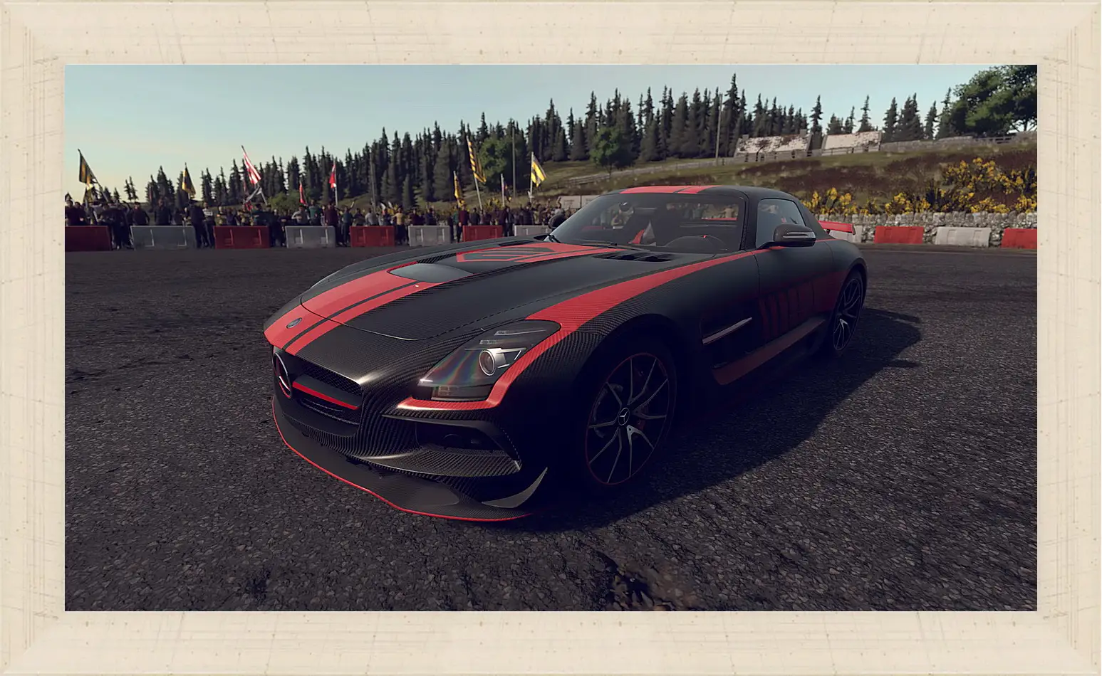 Картина в раме - Driveclub
