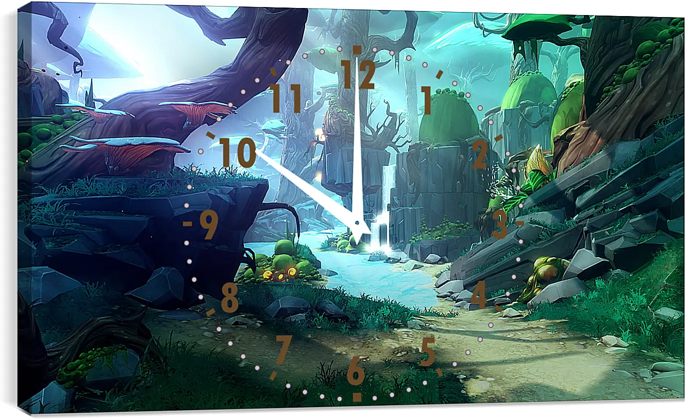 Часы картина - Battleborn
