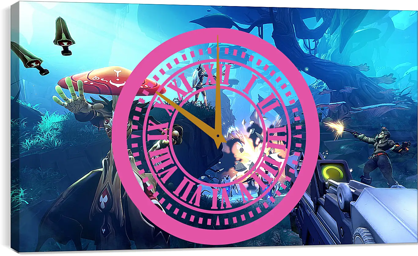Часы картина - Battleborn
