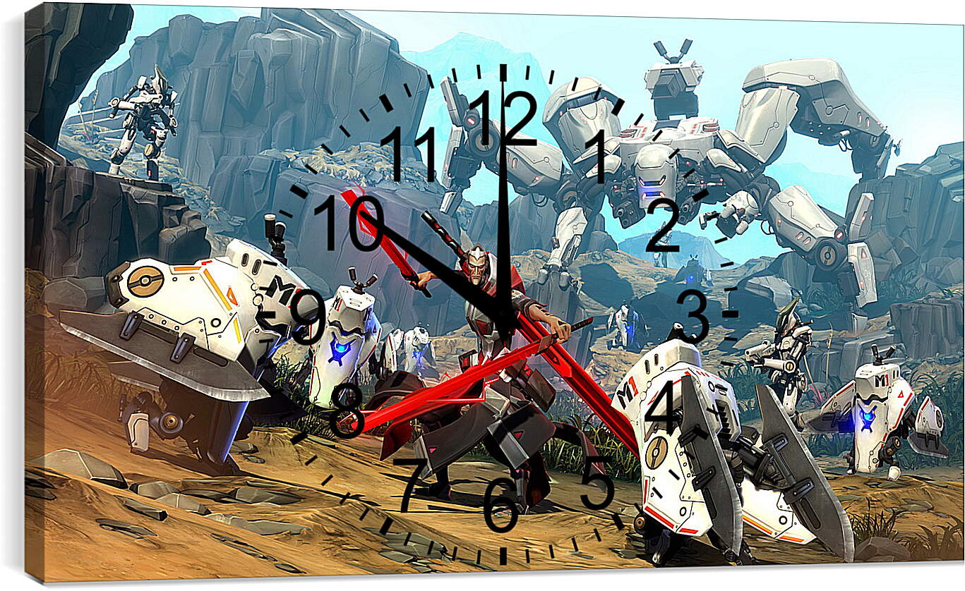 Часы картина - Battleborn

