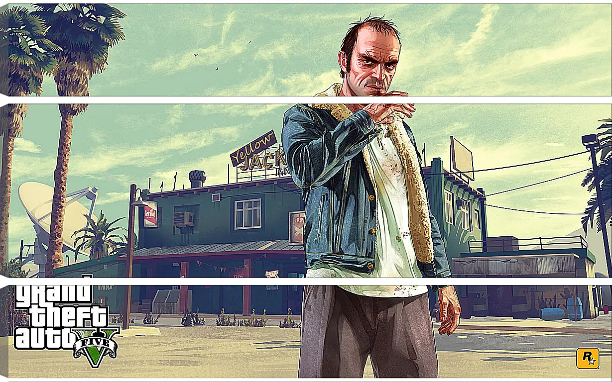Модульная картина - Grand Theft Auto V