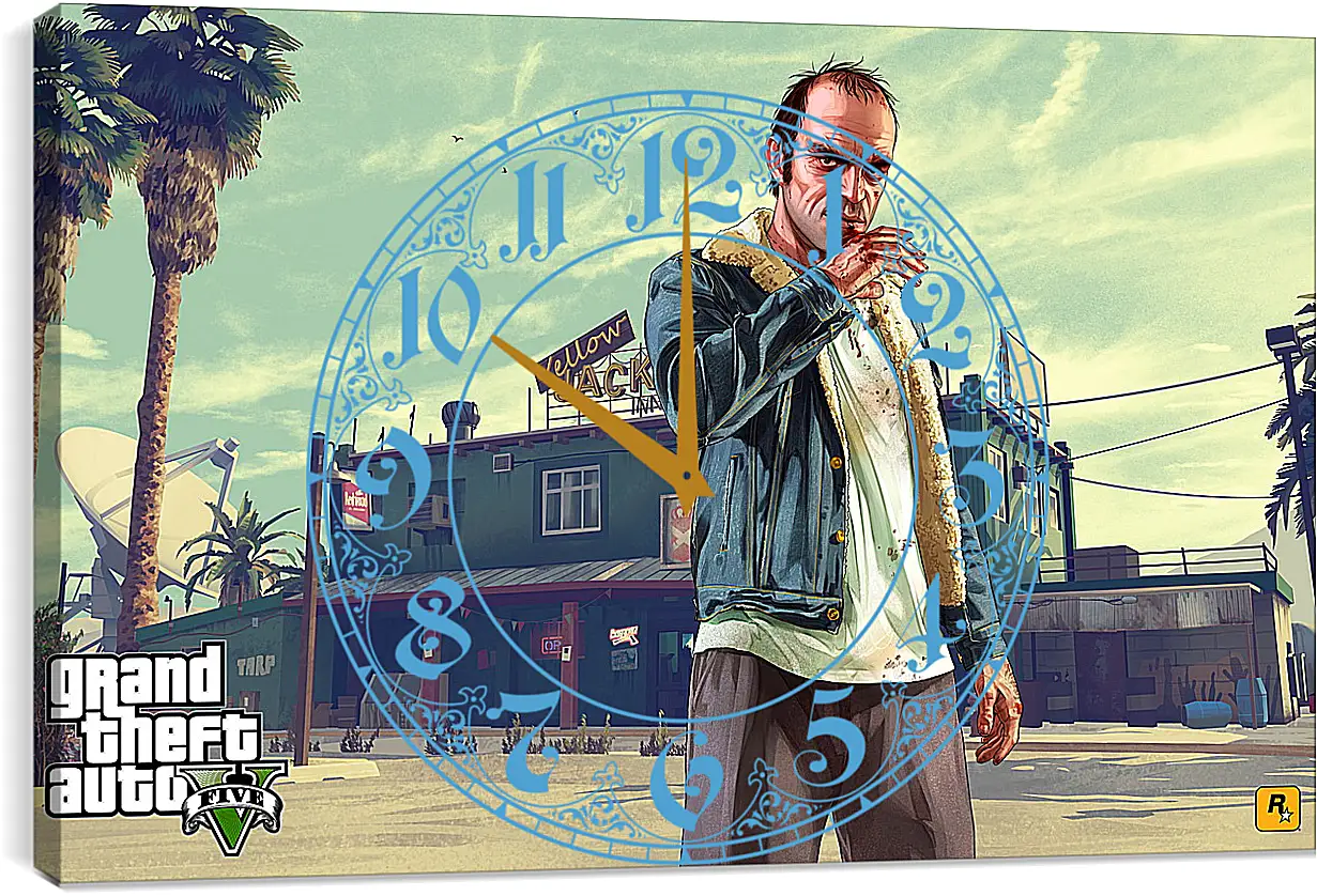 Часы картина - Grand Theft Auto V