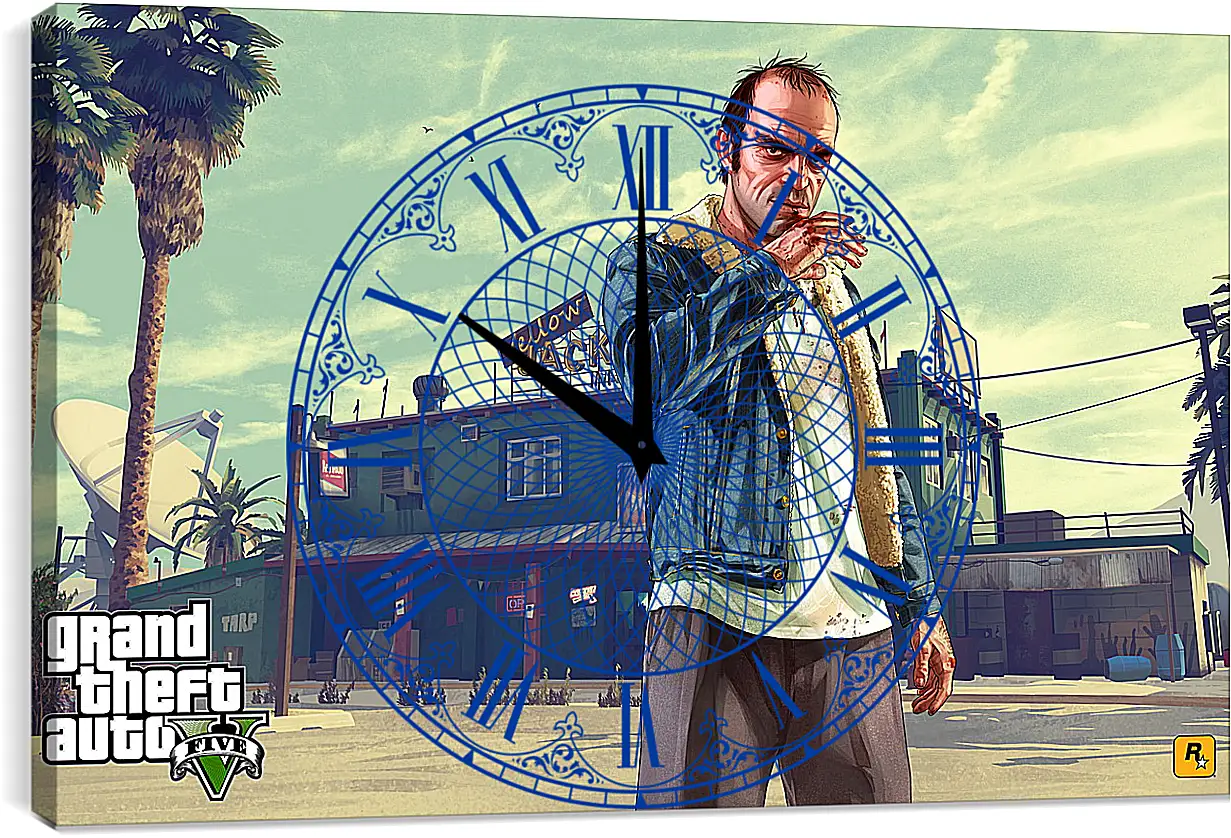 Часы картина - Grand Theft Auto V