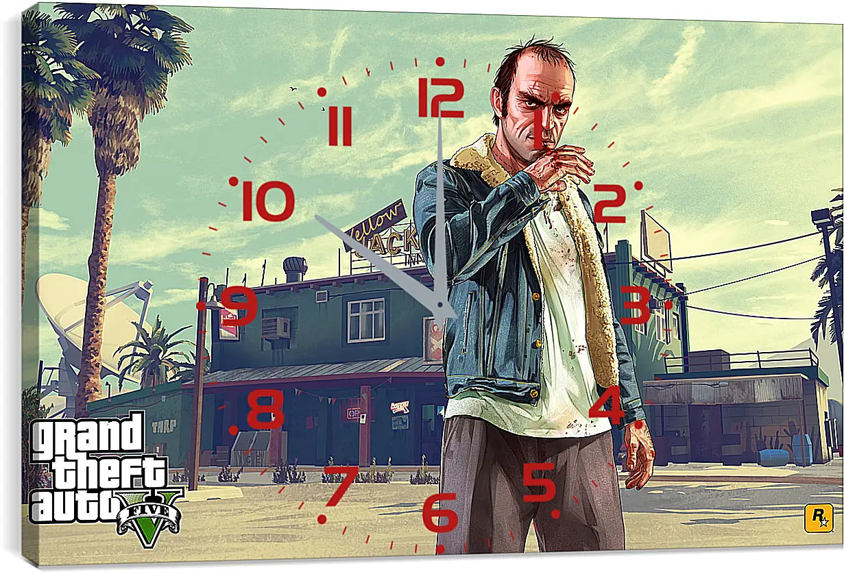 Часы картина - Grand Theft Auto V