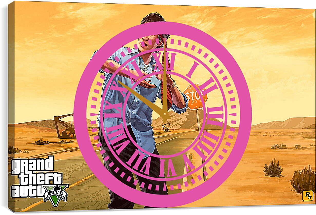 Часы картина - Grand Theft Auto V