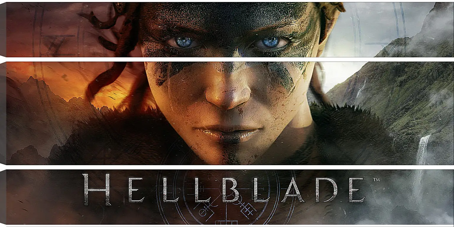 Модульная картина - Hellblade
