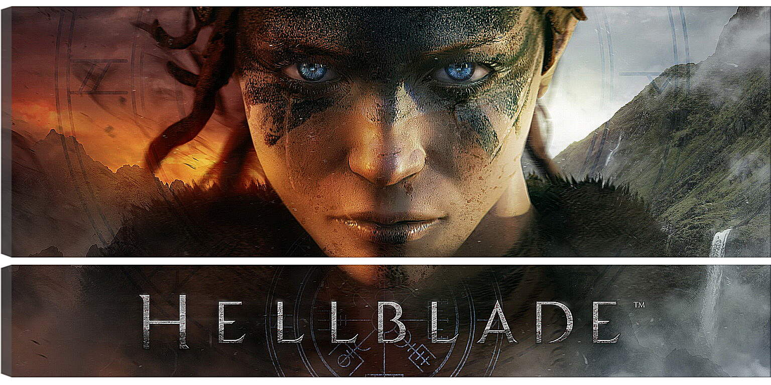 Модульная картина - Hellblade
