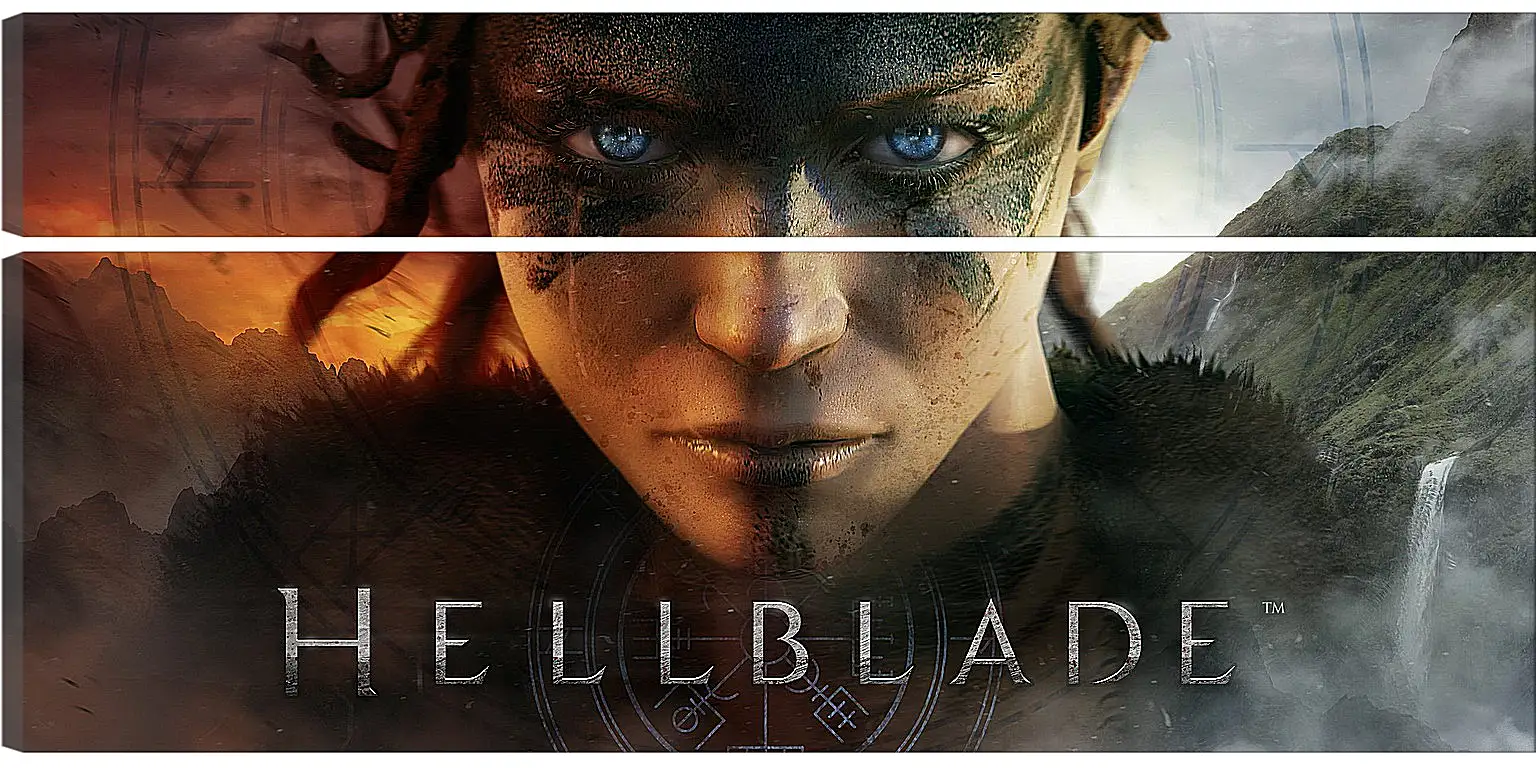 Модульная картина - Hellblade
