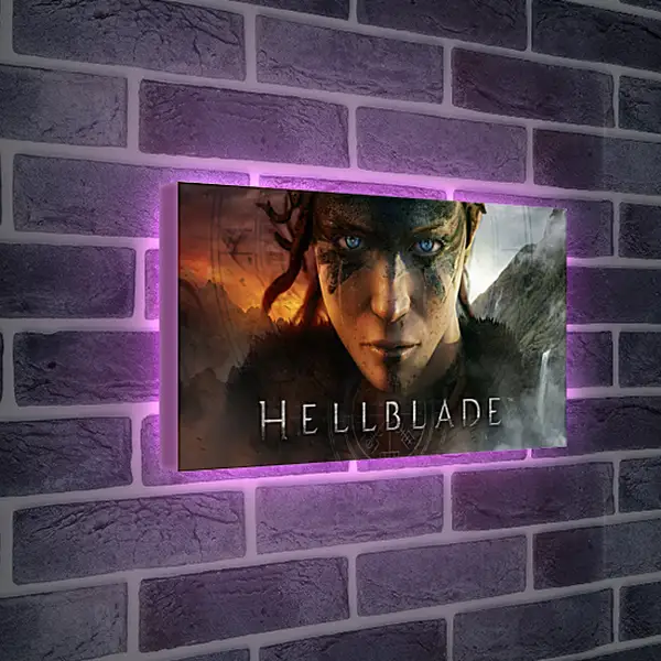 Лайтбокс световая панель - Hellblade
