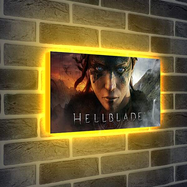 Лайтбокс световая панель - Hellblade
