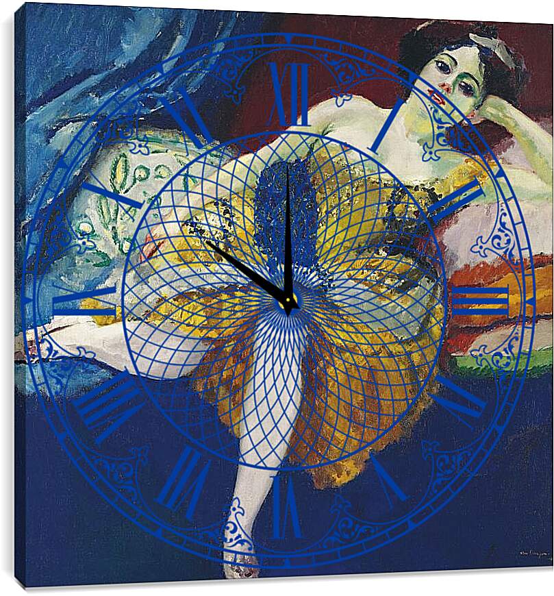 Часы картина - Неизвестно 2. Кес ван Донген