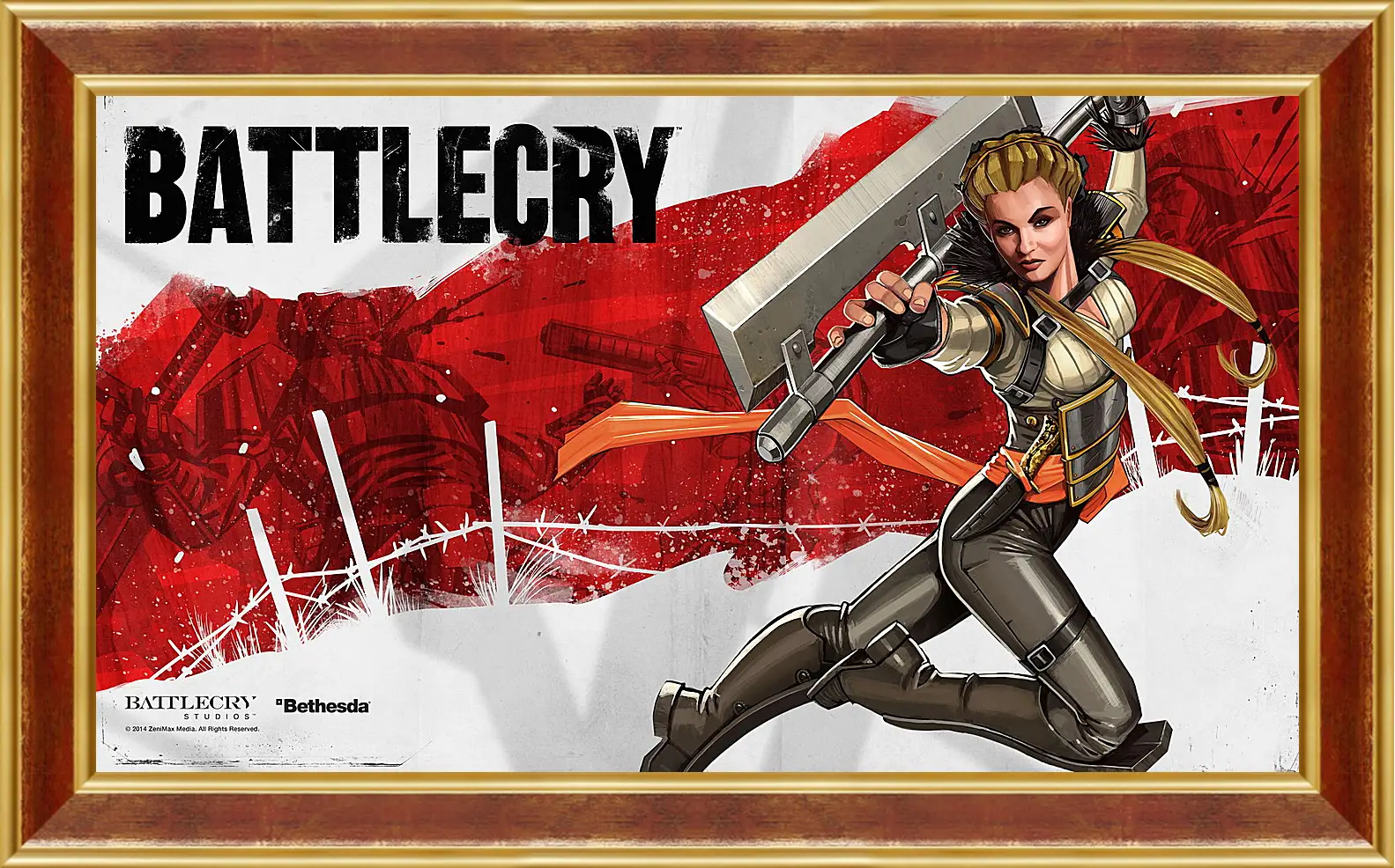 Картина в раме - Battlecry
