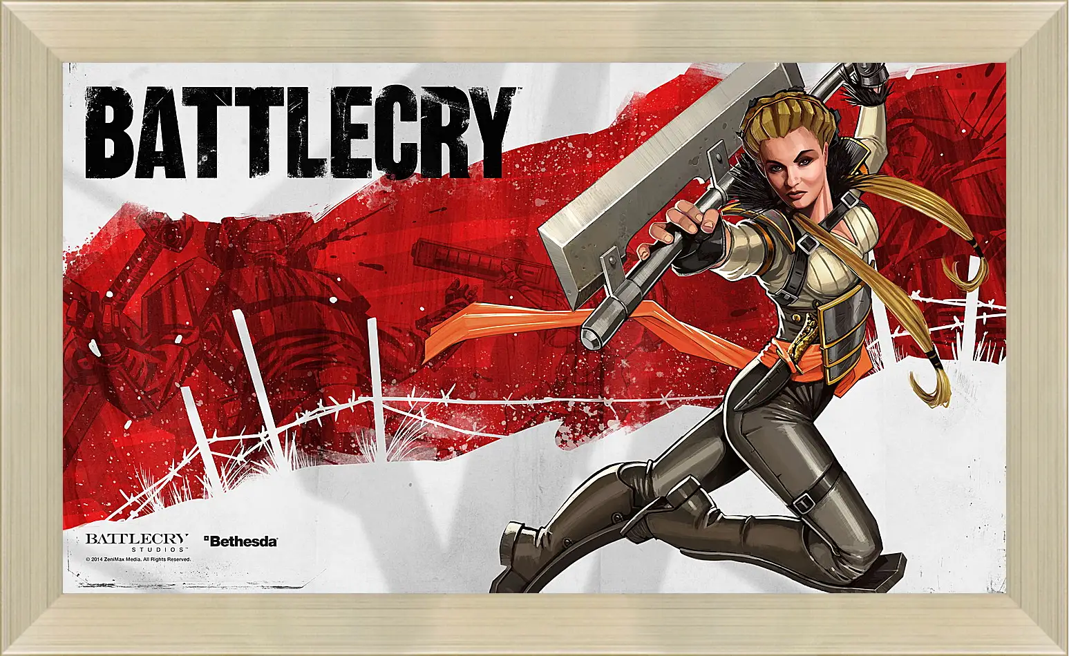 Картина в раме - Battlecry
