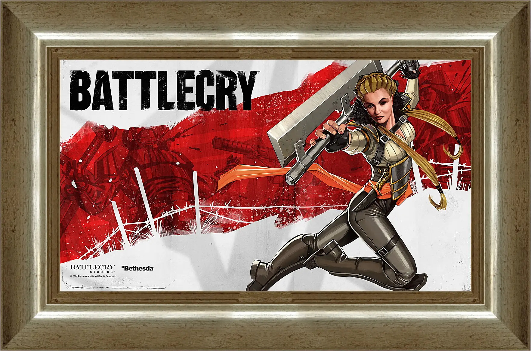 Картина в раме - Battlecry
