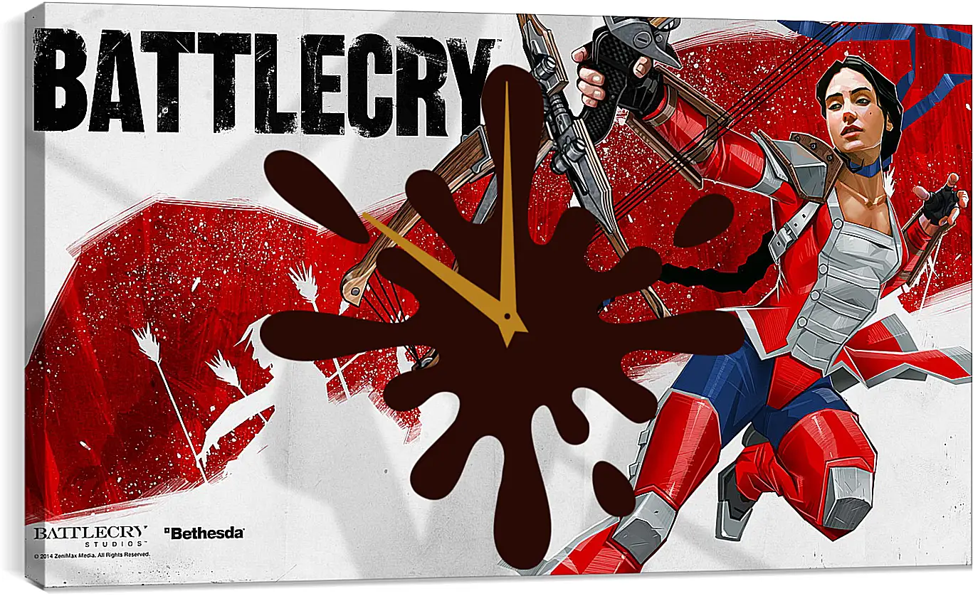 Часы картина - Battlecry
